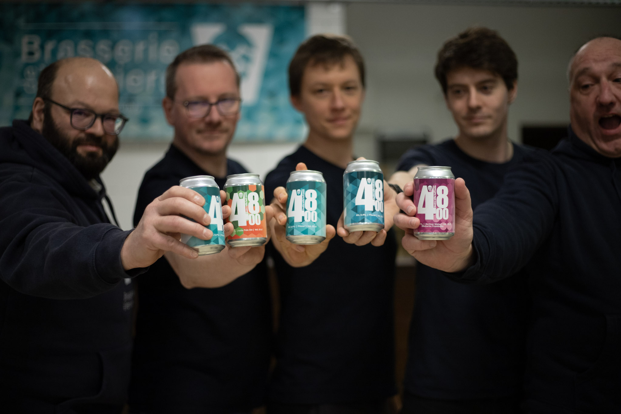 L'équipe de la Brasserie de Verviers